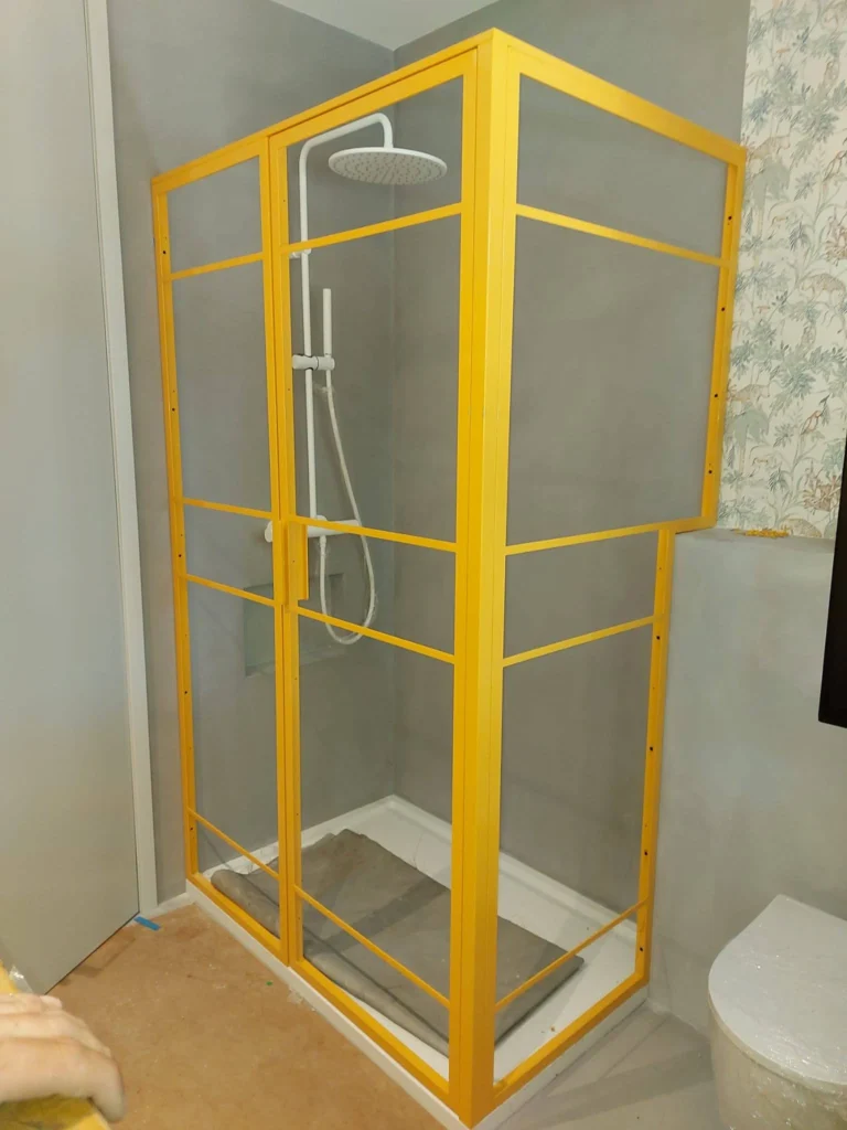 mampara cristal autolimpiable